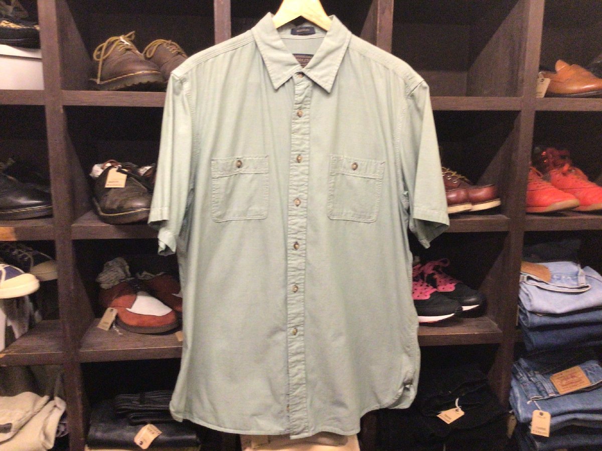 PENDLETON POCKET SHIRT SIZE L ペンドルトン ポケット シャツ 半袖拍卖