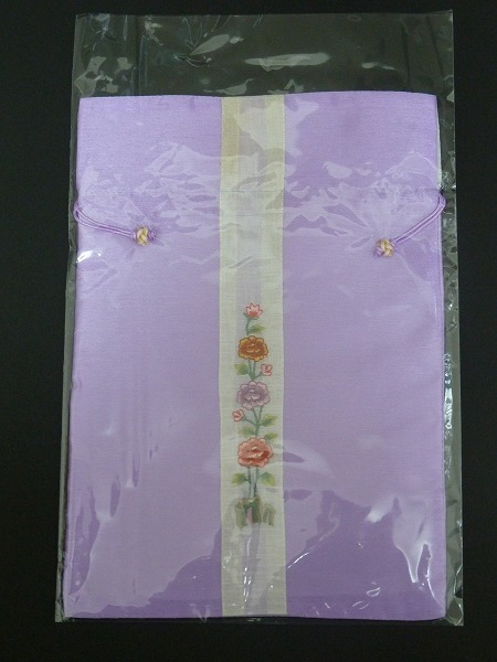 ◆韓国雑貨◆可愛い巾着袋・大◆バイオレット◆拍卖