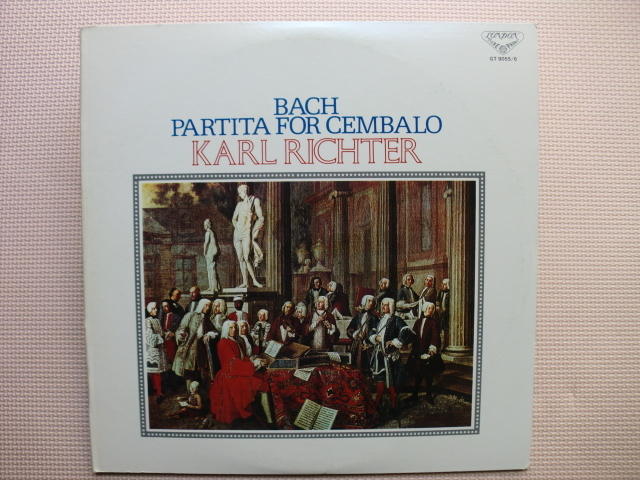 *【2LP】カール・リヒター(チェンバロ)/バッハ チェンバロのためのパルティータ(GT9055/6)(日本盤)拍卖