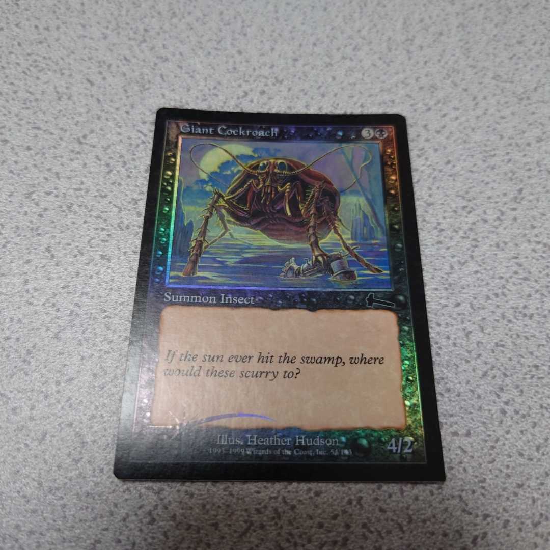 MTG ULG 巨大ゴキブリ 英語foil 一枚 エラー 即決拍卖