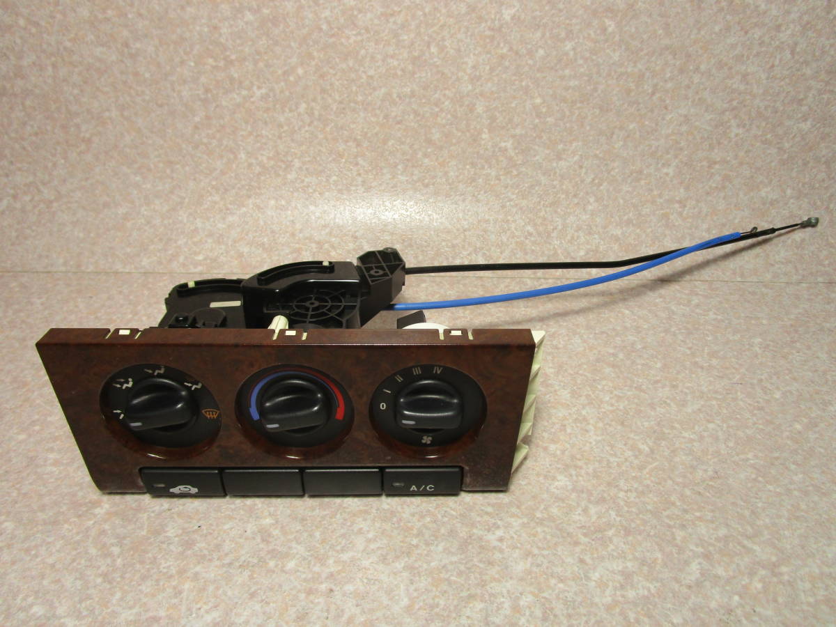 ローバー 400 RTD16 416SLi エアコンスイッチ 79500-SY3-E001-C1 木目調パネル ワイヤー付き拍卖