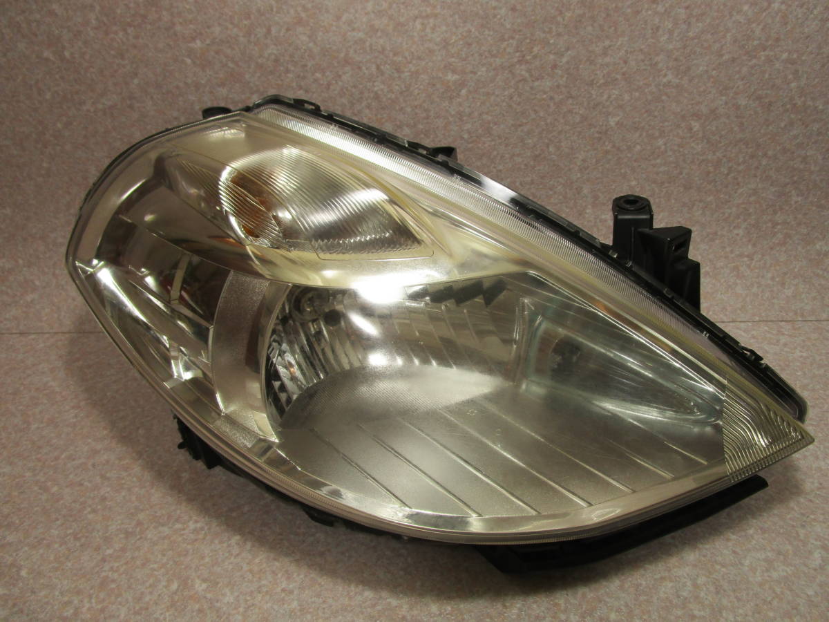 ティーダ C11 後期 ヘッドライト 右 STANLEY P7779 ハロゲン ◎状態劣悪拍卖