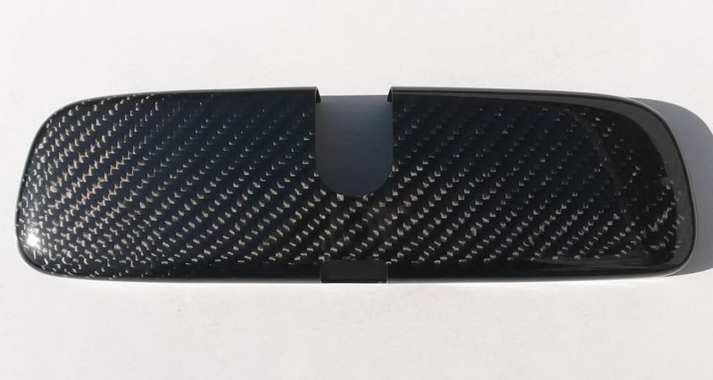 レガシィツーリングワゴン BP5 BP9 BPE カーボン ルームミラーカバー(綾織り) 日本製 高品質拍卖