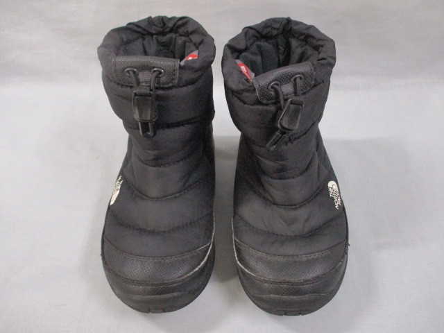 ザ ノースフェイス ヌプシ ブーティ スノーブーツ 20cm 黒 ブラック拍卖