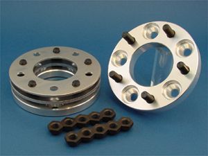 アジャスタブルスペーサー 20mm T20+3+5mm 4H PCD100 P1.5拍卖