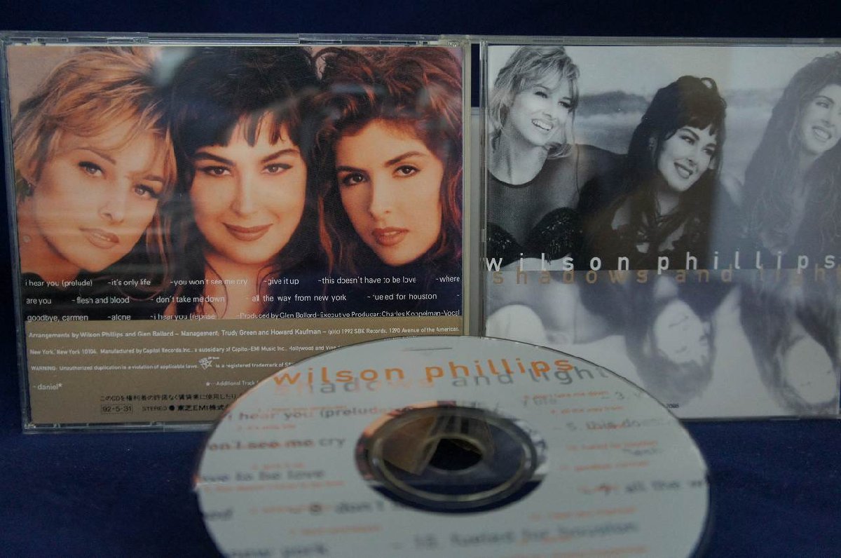 14_04737 Shadows and Light 光と影のドラマ【国内盤】/ ウィルソン・フィリップス 拍卖