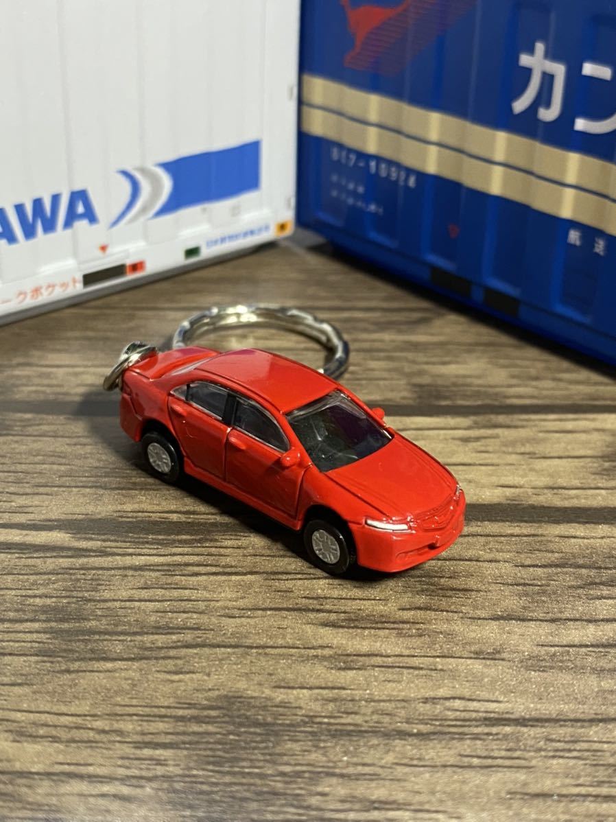 訳あり●◎ホンダ アコード ユーロR 赤 キーホルダー◎●⑤オリジナル加工品 カーアクセサリー ミニカー ハンドメイド 雑貨拍卖