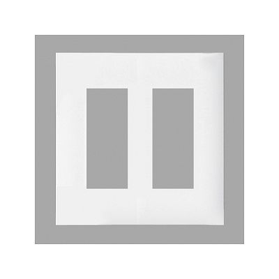 新品・未使用:パナソニックコスモシリーズワイド21 WTF8706W 簡易耐火用コンセントプレート (2連6個用) 10枚入り拍卖