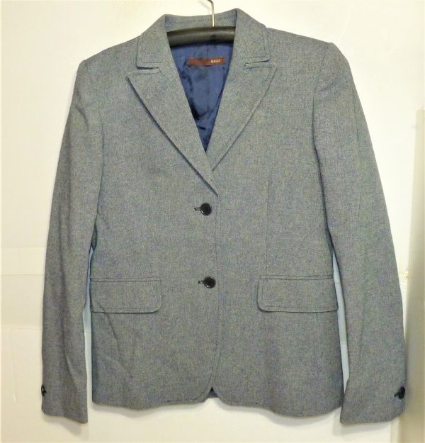 BALLY(バリー) コットン/ウール ジャケット レディス SIZE:38 イタリア製 古着 840078AA199-174C拍卖