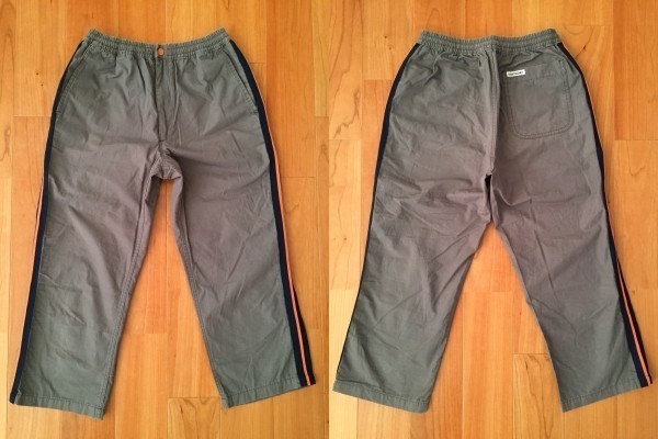 ※BEAMS BOY ビームスボーイ ウエストゴムクロップドパンツ拍卖