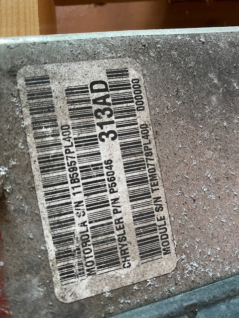 ダッジ ラムバン エンジンコンピューター 1998年 5.2L 専用品です。拍卖