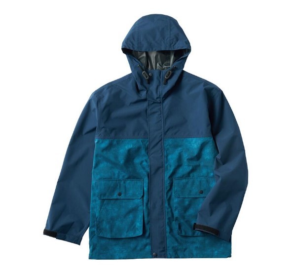 ビックイナバ特価★アイトス マウンテンパーカ22111【206デニムブルー・LLサイズ】耐水圧10,000㎜・機能性&デザイン性の品、即決3480円♪拍卖