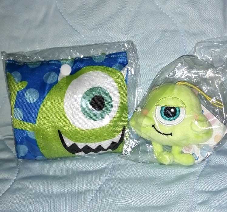 モンスターズインク マイク エコバッグ、ぷくぷくぽっぷる マスコット拍卖