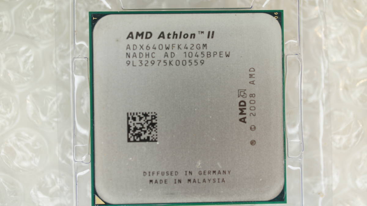 【Socket AM3&AM2+&AM2・3.0GHz】AMD Athlon II X4 640拍卖