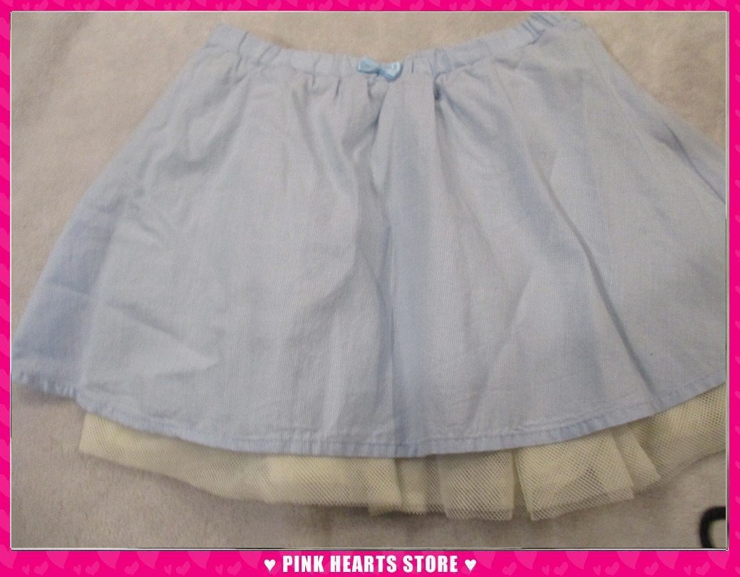 新品キッズ◇Donkey Jossy(ドンキージョシー)リボン付きリバーシブルスカート 90cm 06-3123拍卖