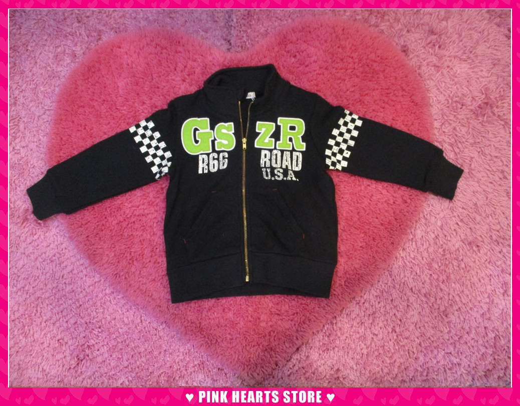 新品キッズ◇値下げ!!Acoba(アコバ)袖チェッカー柄スエットブルゾン ブラック 110cm 06-2637拍卖