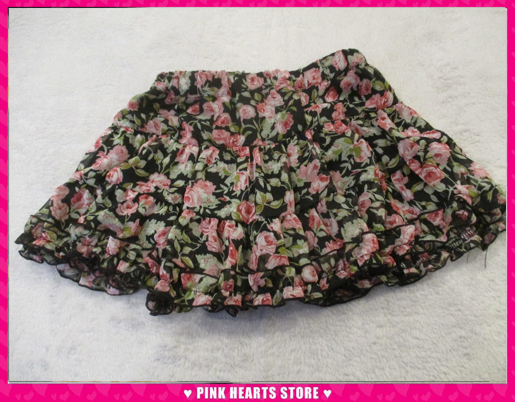 新品キッズ◇値下げ!!Ripuka 花柄ポリオーバースカート 120cm 05-203拍卖