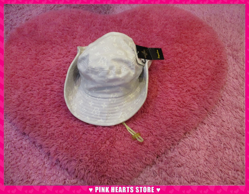 新品キッズ帽子◇RAYALICE(レイアリス)モノグラム柄テンガロンハット アイボリー 52cm 04-5774拍卖