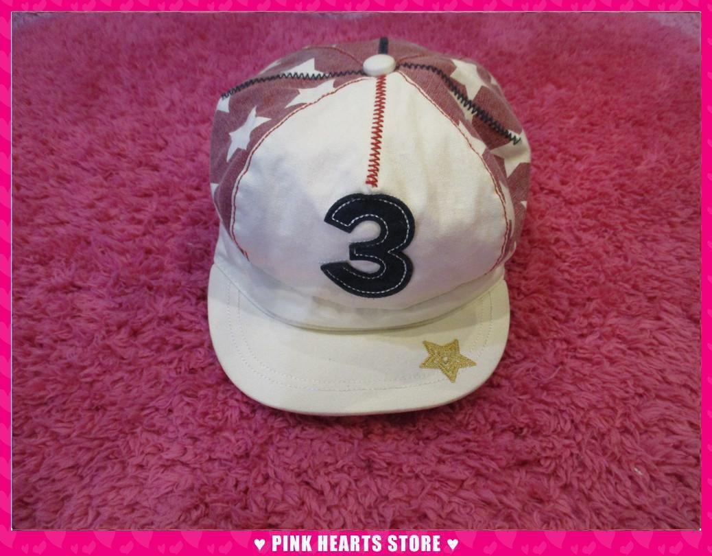 新品キッズ帽子◇F.O KIDS(エフオーキッズ)キャスケット ナンバー×星 48cm 49-8152拍卖