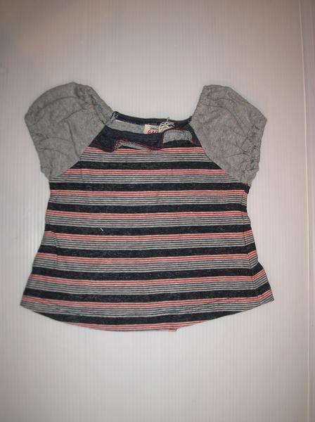 新品キッズ◇GAOSS パフTシャツ ボーダー 90cm 58-521305拍卖