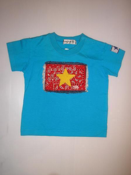 新品キッズ◇REPAYSAN(リペイザン)バンダナ Tシャツ 80cm拍卖