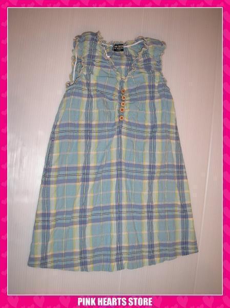 新品キッズ◇楊柳チェックワンピース 100cm 06-1232拍卖