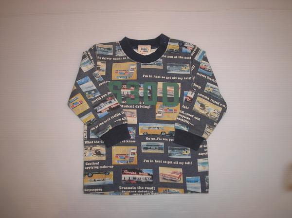 新品キッズ◇Donkey Jossy(ドンキージョシー)長袖T 80cm 紺 06-497拍卖