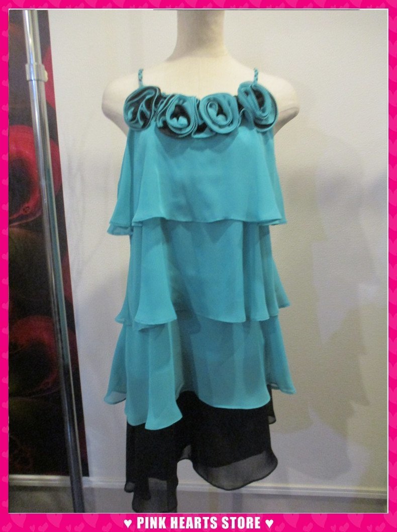 新品レディース◇Sndro Jyne お花付き4段フリルキャミ 27-10002拍卖