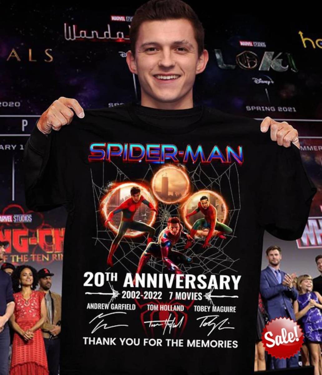 海外 限定品 スパイダーマン ノーウェイホーム アベンジャーズ 記念 シャツ サイズ各種 7拍卖