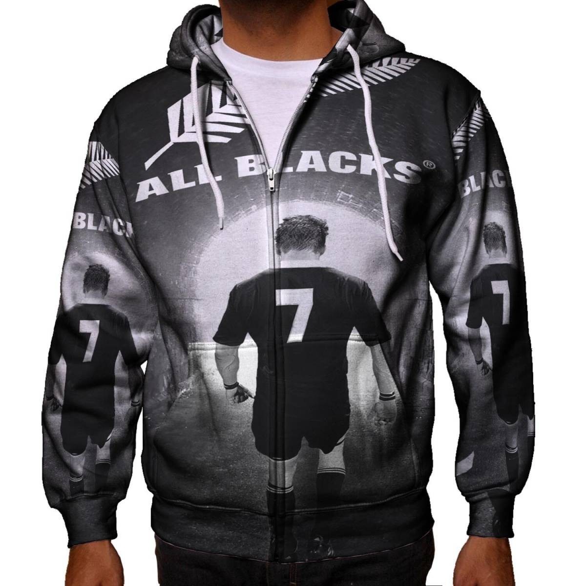 海外 限定品 送料込み オールブラックス ラグビーニュージーランド代表 All Blacks パーカー サイズ各種 19拍卖