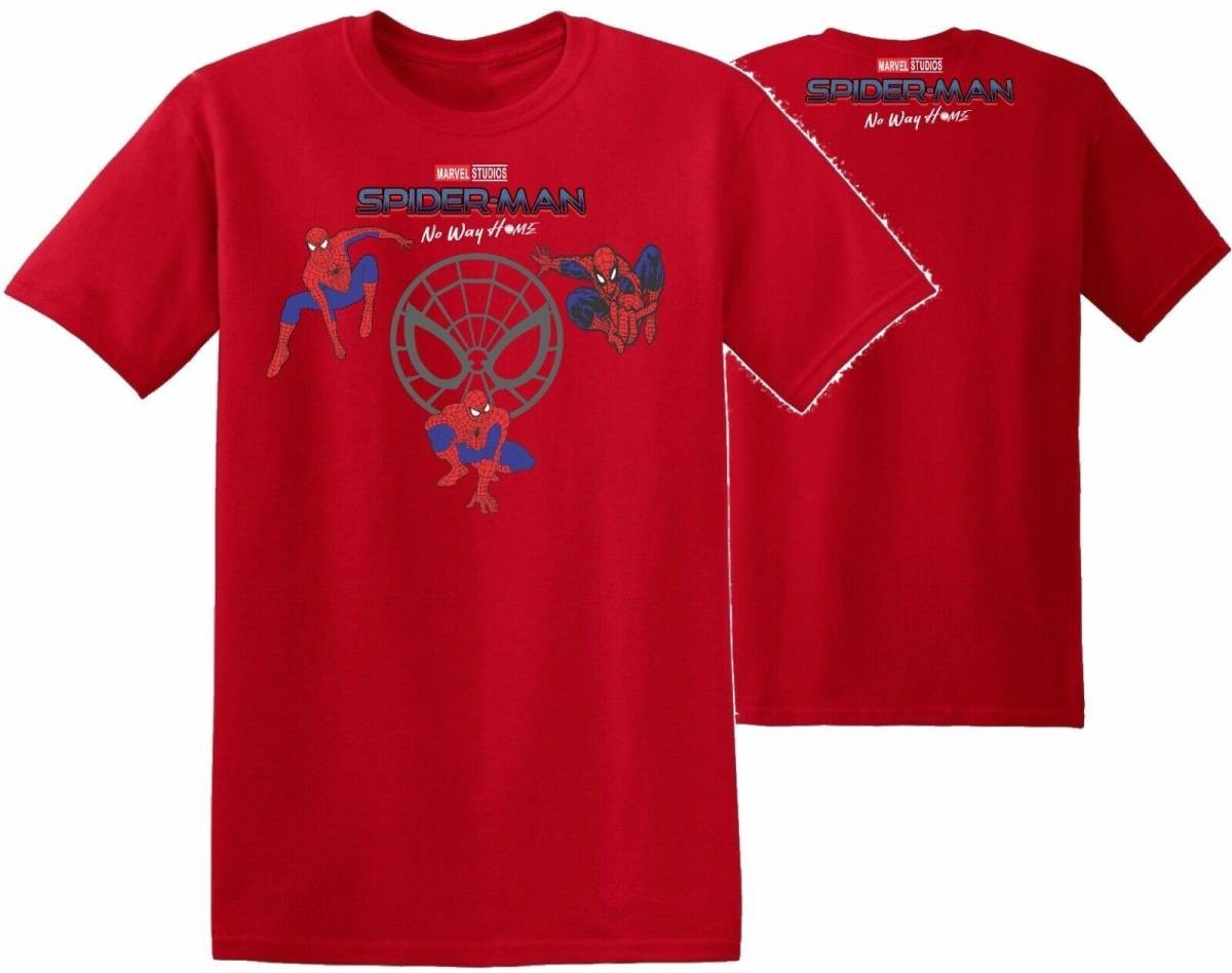 海外 限定品 スパイダーマン ノーウェイホーム アベンジャーズ シャツ サイズ各種 5拍卖