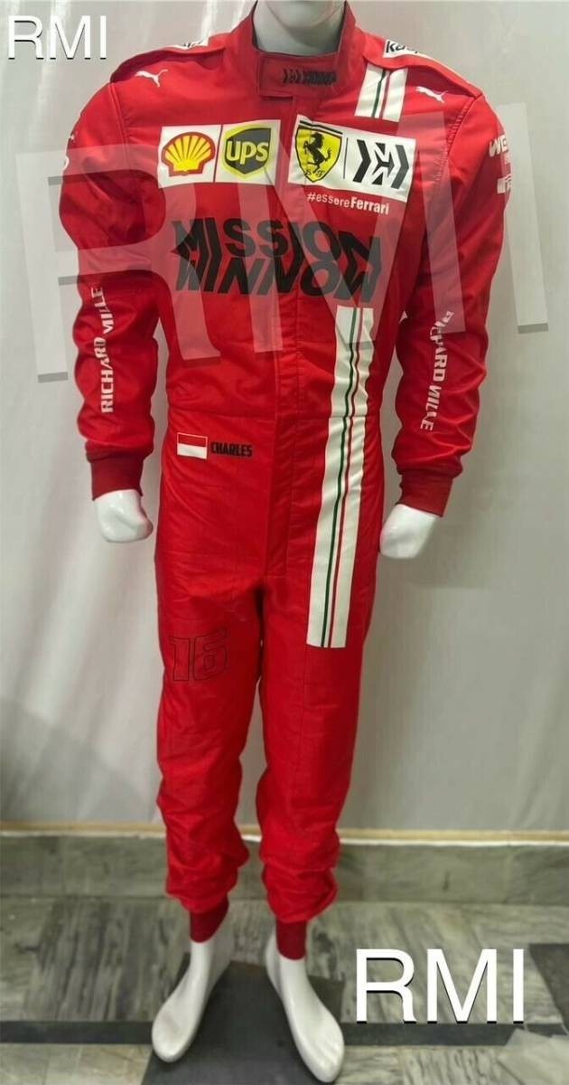 海外 限定品 送料込み シャルル・ルクレール CHARLES MISSON WINNOW 2022 F1 レーシングスーツ サイズ各種 レプリカ 3拍卖