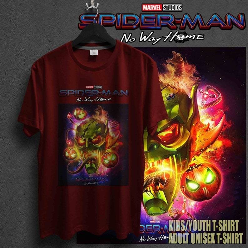 海外 限定品 スパイダーマン ノーウェイホーム アベンジャーズ シャツ サイズ各種 10拍卖