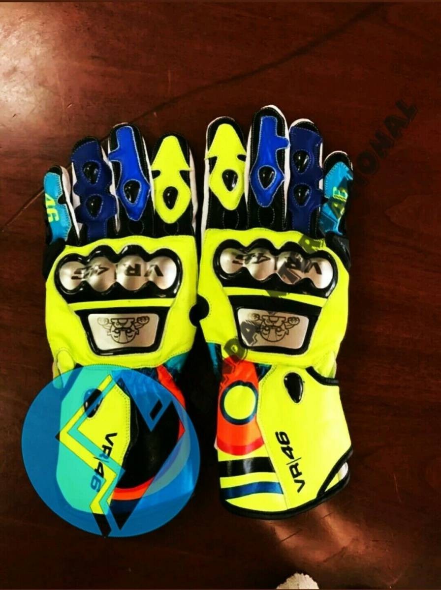 海外 限定品 送料込み バレンティーノ・ロッシ MotoGP 46 レザーグローブ サイズ各種 f拍卖