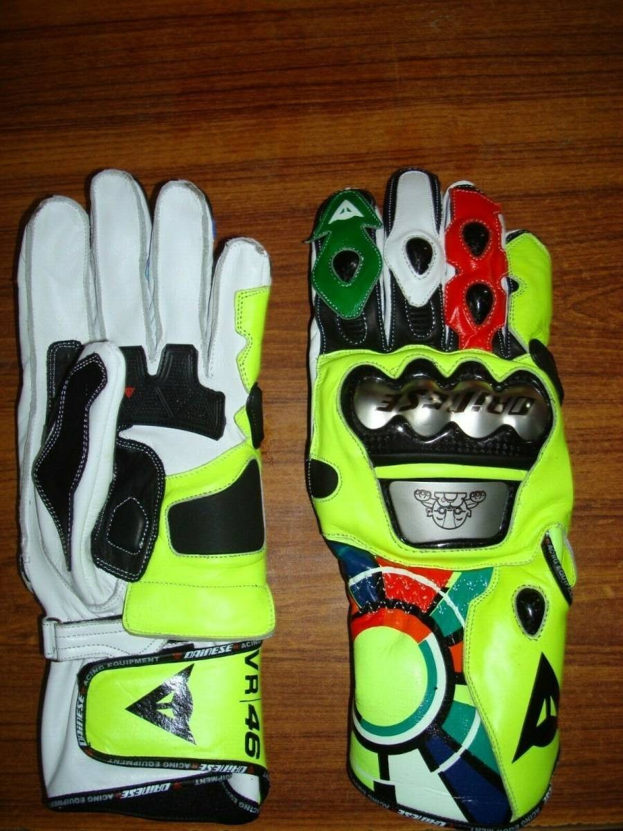 海外 限定品 送料込み バレンティーノ・ロッシ MotoGP 46 レザーグローブ サイズ各種 b拍卖