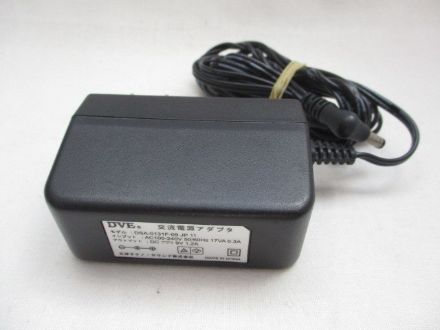AD31217★DVE★ACアダプター★DSA-031F-09 JP 11★保証付!即決!拍卖