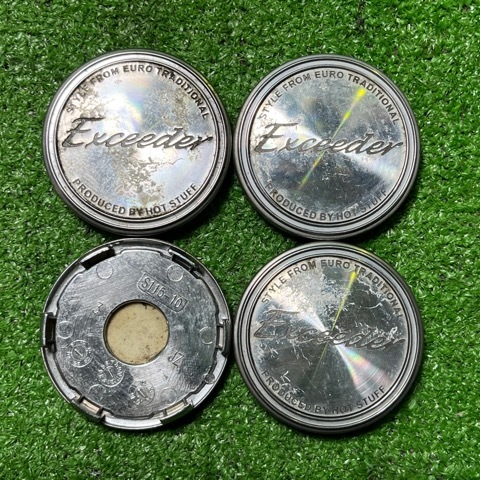 【K-597】 HOT STUFF Exceeder エクシーダー センターキャップ ホイールキャップ 60ミリ 4枚拍卖