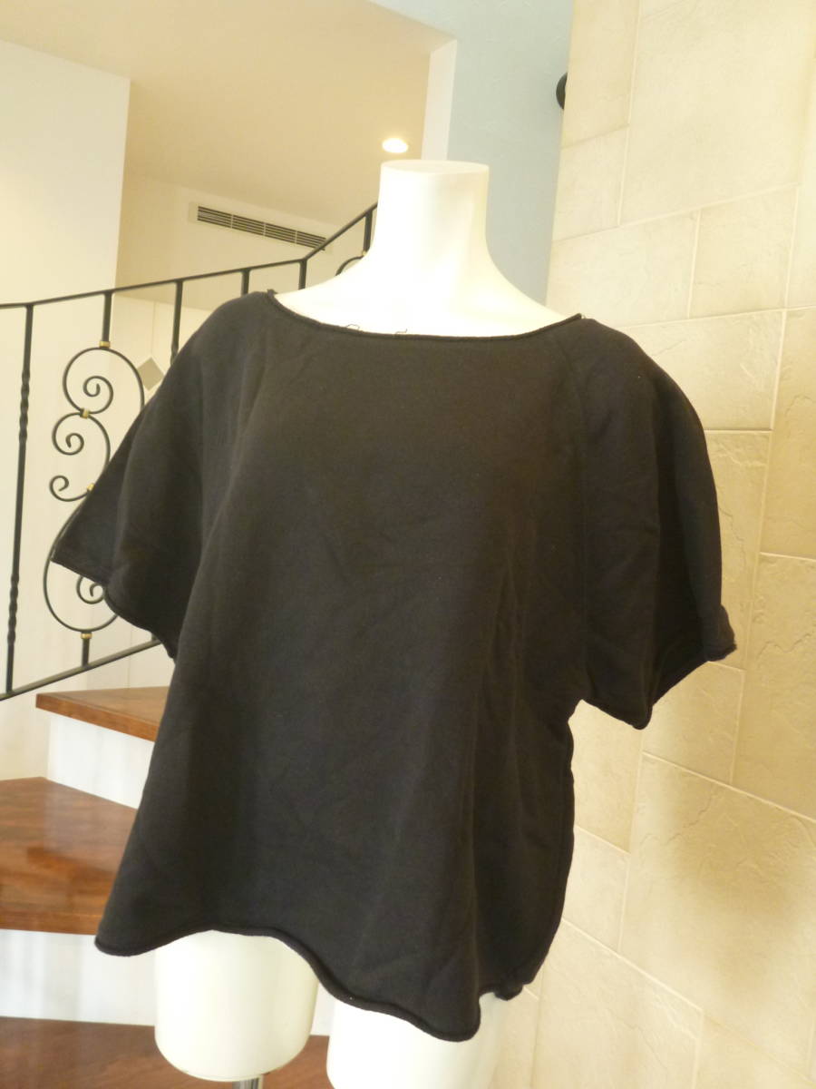 美品 NC.2★◆黒 ブラック トレーナー地 半袖 トップス L~LL相当拍卖