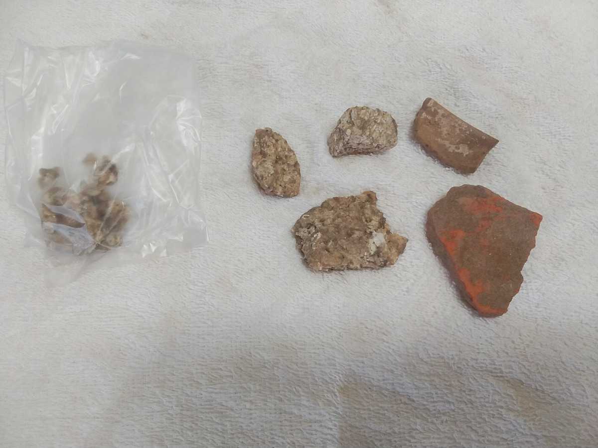 希少!! 東南アジア 遺跡 土器片 陶片【 ジャイアント山 4~7.5cm 】詳細不明 コレクション 珍品 拍卖