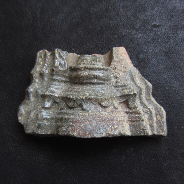 16世紀? タイ アユタヤ テラコッタ磚仏 残欠 4拍卖