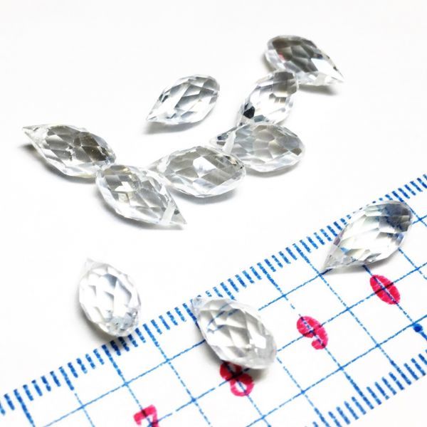 アクセサリー パーツ ハンドメイド ガラスビーズ ドロップ オーロラ 10個拍卖