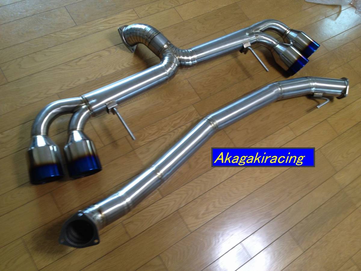 希少 R35 GT-R用 レーシングSPEC フルチタンマフラー 税込み即決! 拍卖