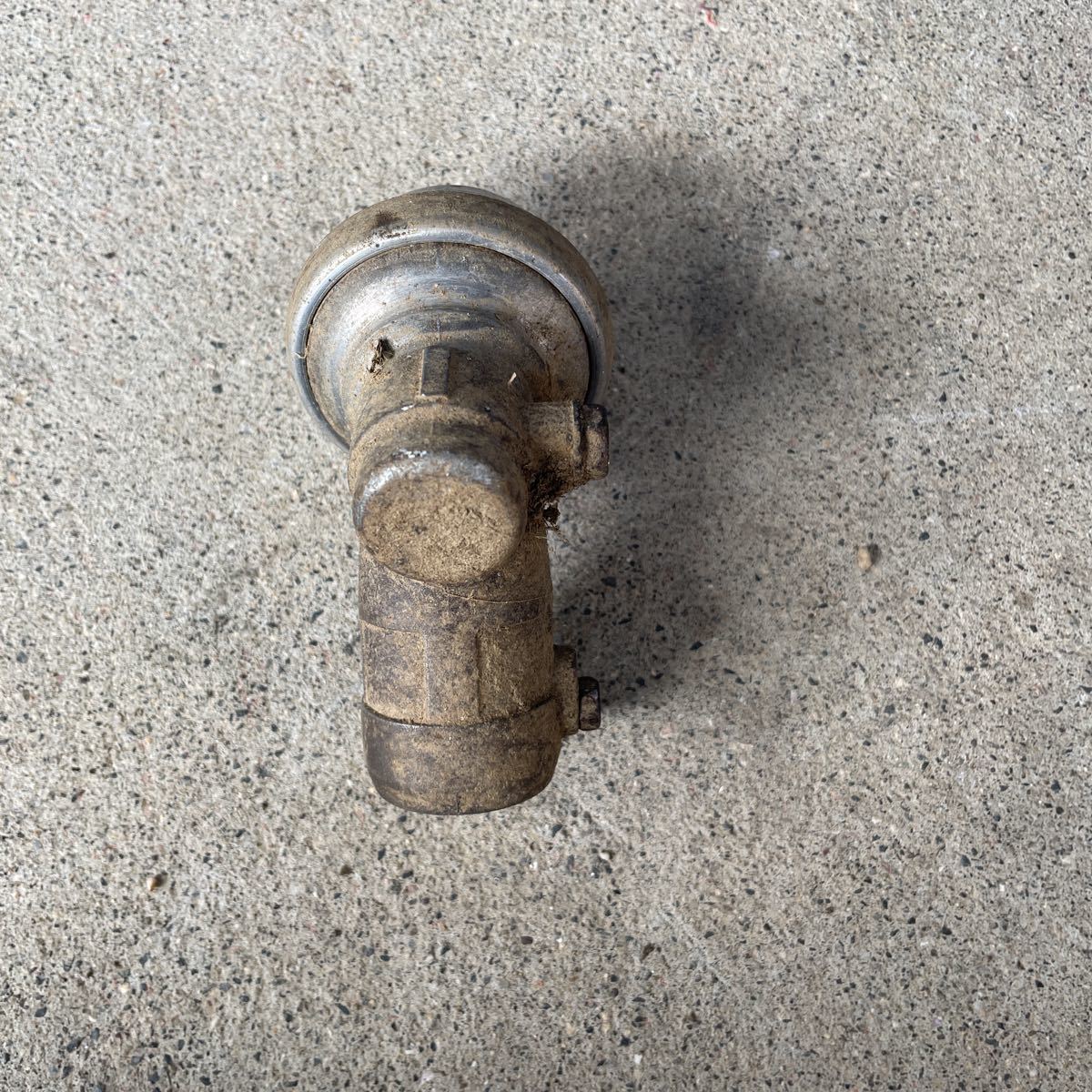 Q60 MARUYAMA JC203DXL ギアケース パイプ経約24ミリ シャフト経7ミリ 歯数7山 農くる 山口発拍卖