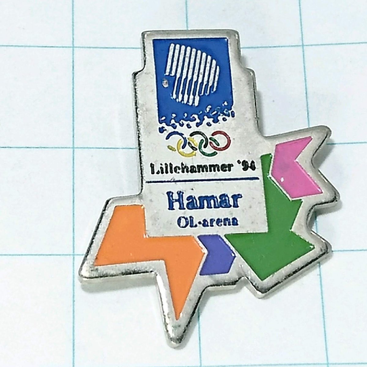 送料無料)94 リレハンメル五輪 フランス輸入 アンティーク PINS ピンズ ピンバッジ クリップ A11478拍卖