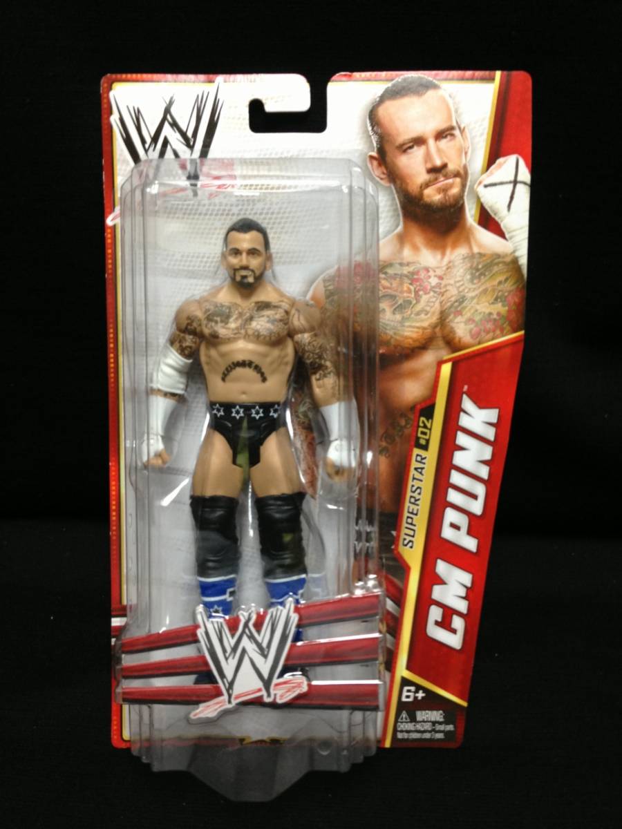 MATTLE:WWE BASIC ASSORTMENT SERIES 24 CMパンク (未開封品)拍卖