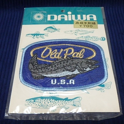 希少! オールド オールドパル ワッペン OLD PAL タックルボックス ダイワ DAIWA パッチ拍卖