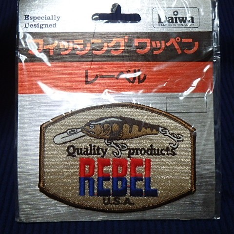 希少! オールド レーベル フィッシング ワッペン ダイワ DAIWA REBEL BABY PERCH パッチ ベビーパーチ 拍卖