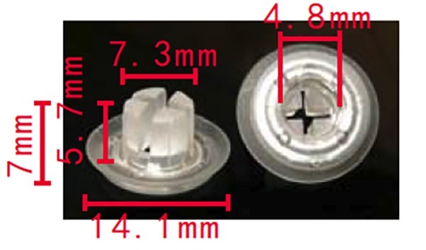 フェンダー フィラー パネル グロメット VW Audi Seatに適合 純正品番 :5Z0853695 10個拍卖
