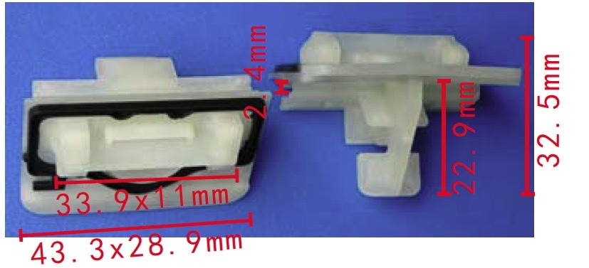 ドアシル 取り付けクリップ MERCEDES BENZ W204に適合 純正品番 :A0009914371 10個拍卖