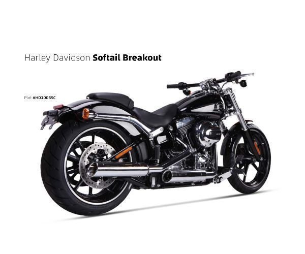 IRONHEAD HARLEY-DAVIDSON SOFTAIL HERITAGE CLASSIC(ヘリテイジ クラシック) HC1-3C 2本出 スリップオン マフラー【送料800円】拍卖